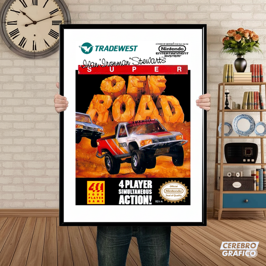 Cuadro Nintendo Super Off Road