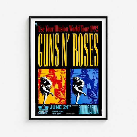 Cuadro Guns N Roses Use Your Illusion World Tour 1992