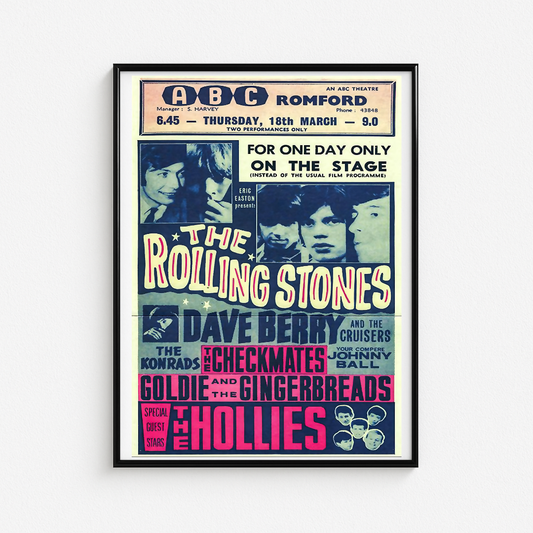 Cuadro Rolling Stones ABC Romford
