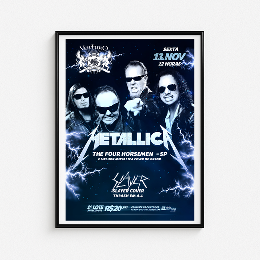 Cuadro Metallica The Four Horsemen