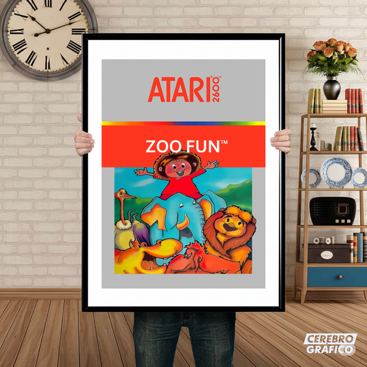 Cuadro ATARI Zoo Fun