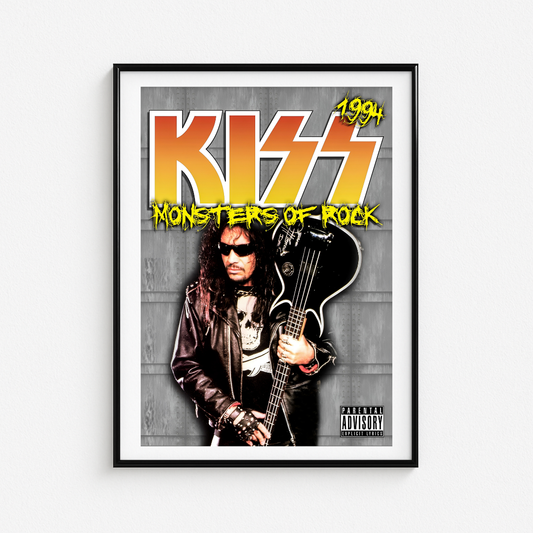 Cuadro Kiss Monsters Of Rock 1994