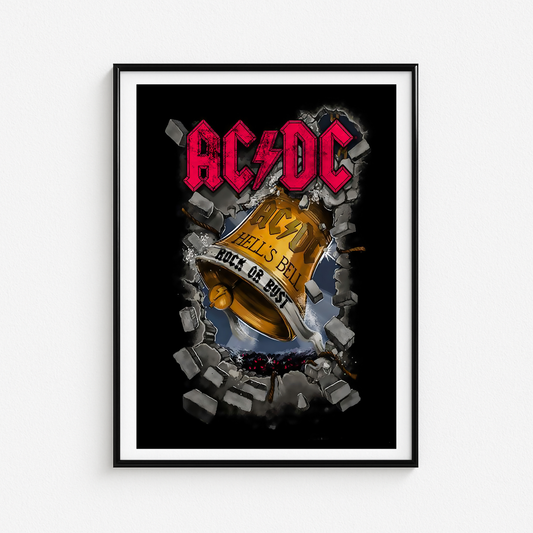 Cuadro ACDC Hells Bell