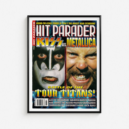Cuadro Kiss vs Metallica