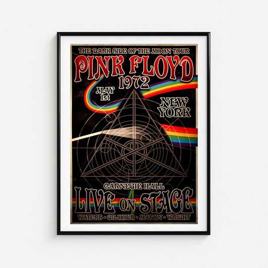 Cuadro Pink Floyd Dark Side of The Moon 1972