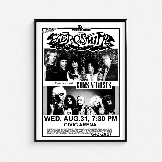 Cuadro Aerosmith Civic Arena