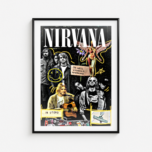 Cuadro Nirvana Oh Well