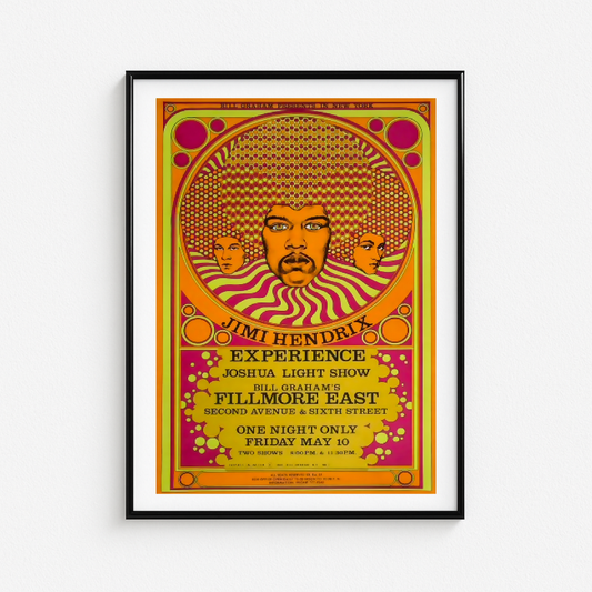 Cuadro Jimmy Hendrix Fillmore East
