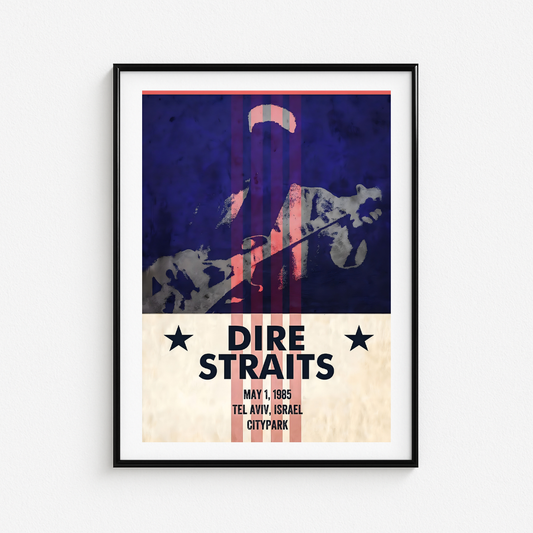 Cuadro Dire Straits Tel Aviv