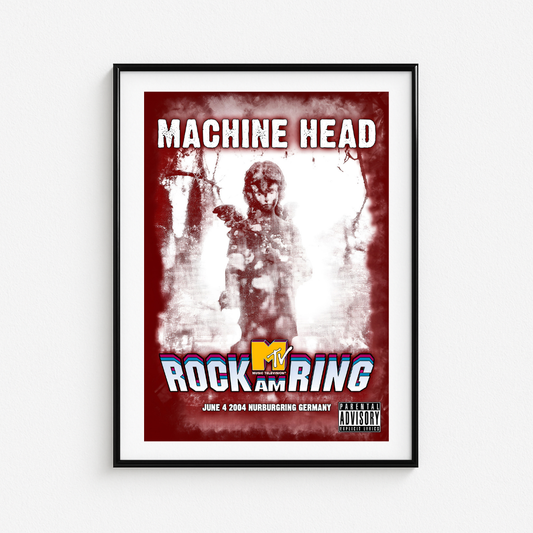 Cuadro Machine Head Mtv Rock Am Ring 2004