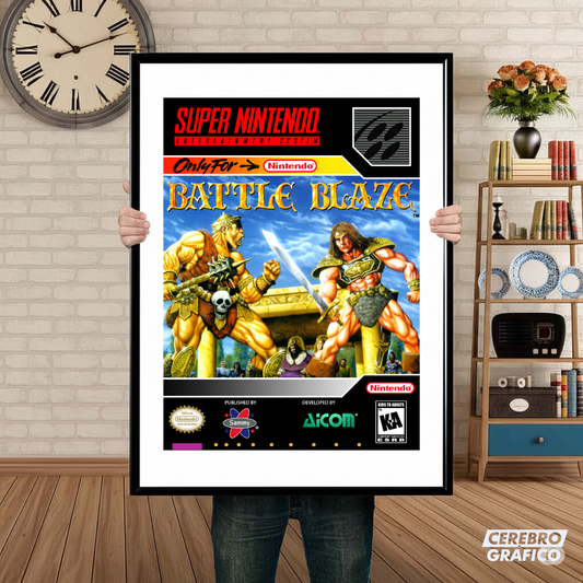 Cuadro SNES Battle Blaze