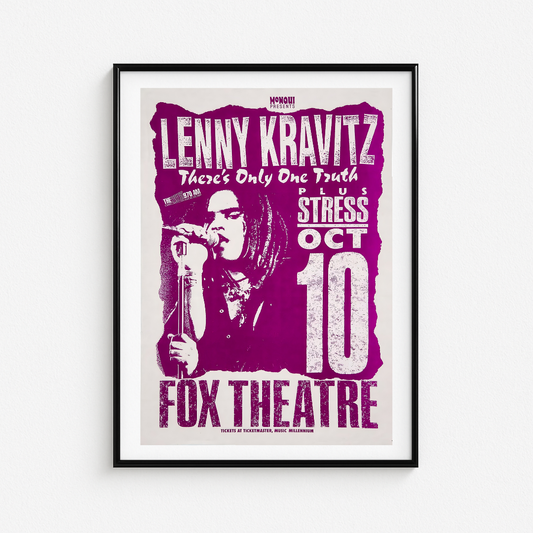 Cuadro Lenny Kravitz Fox Theatre