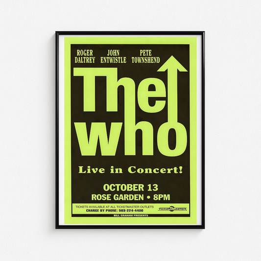 Cuadro The Who Live in Concert