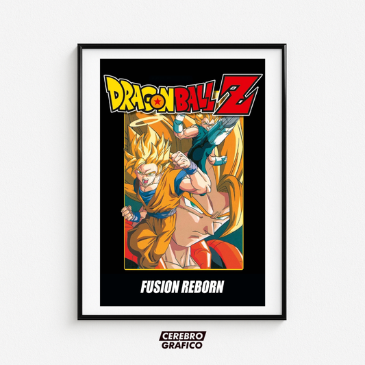 Cuadro Dragon Ball Z - Fusion Reborn