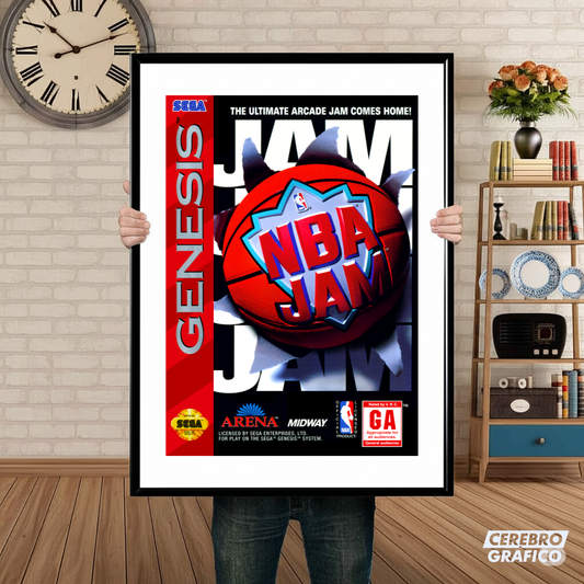 Cuadro SEGA NBA JAM