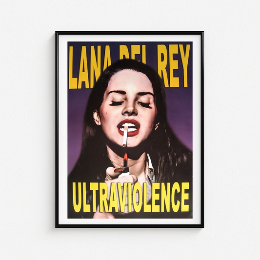 Cuadro Lana Del Rey Ultraviolence