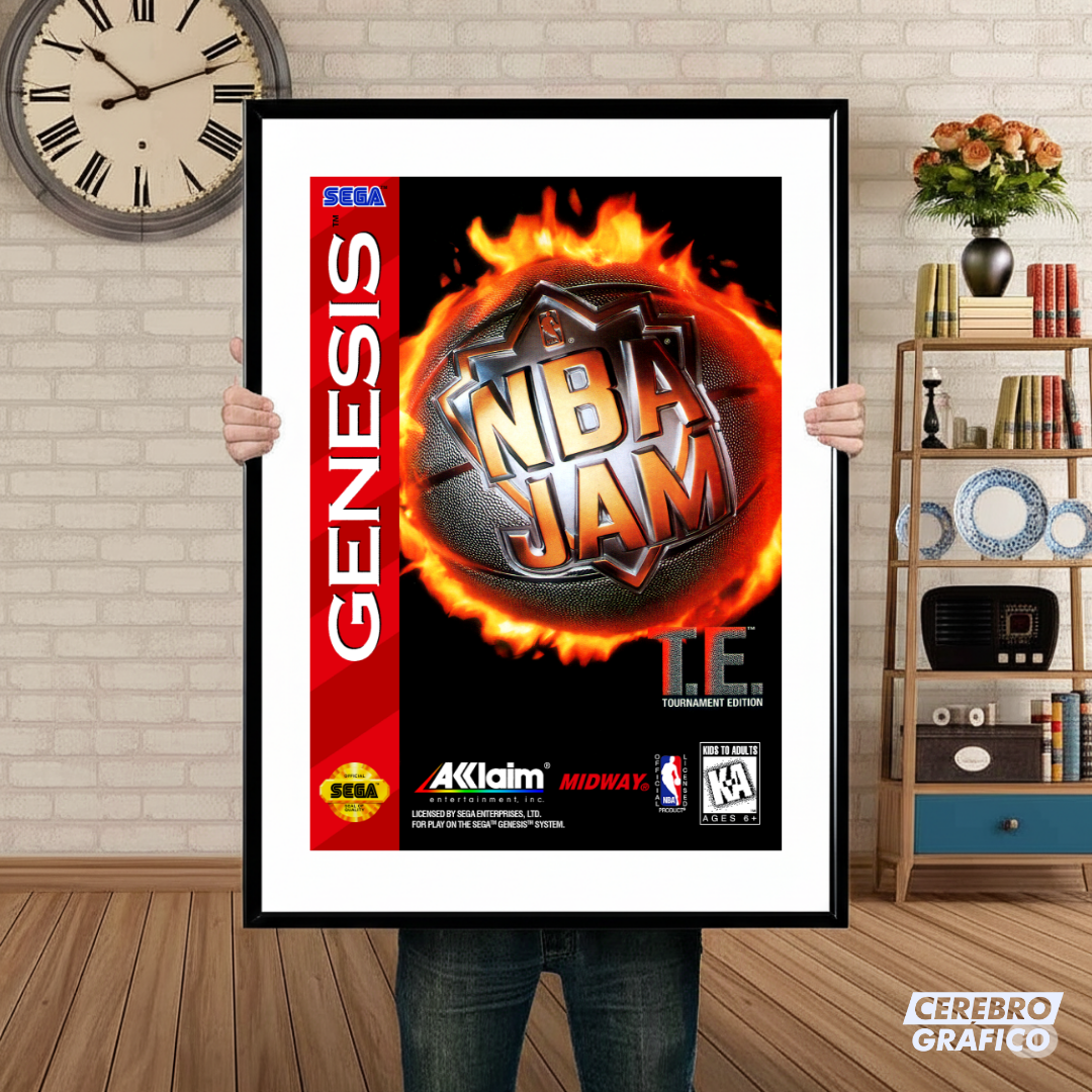 Cuadro SEGA NBA JAM T.E.