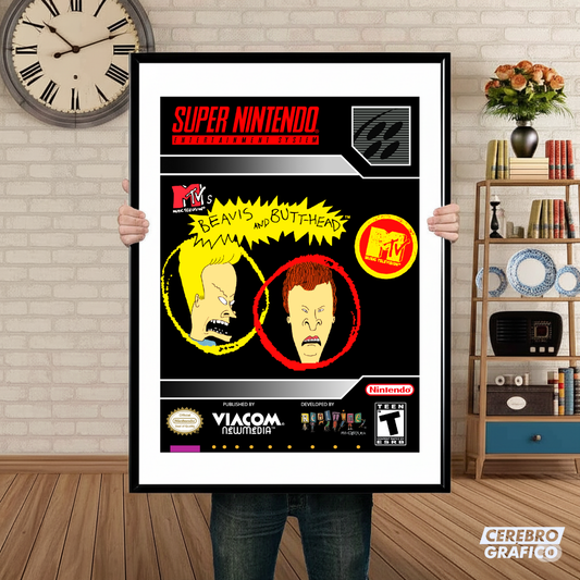 Cuadro SNES Beavis and ButtHead