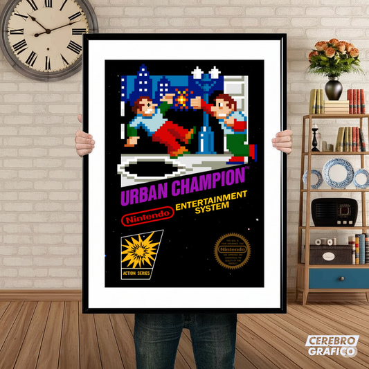 Cuadro Nintendo Urban Champion