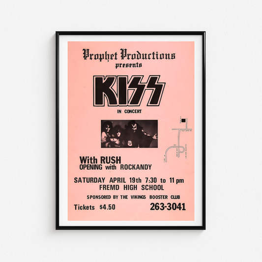 Cuadro Kiss in Concert