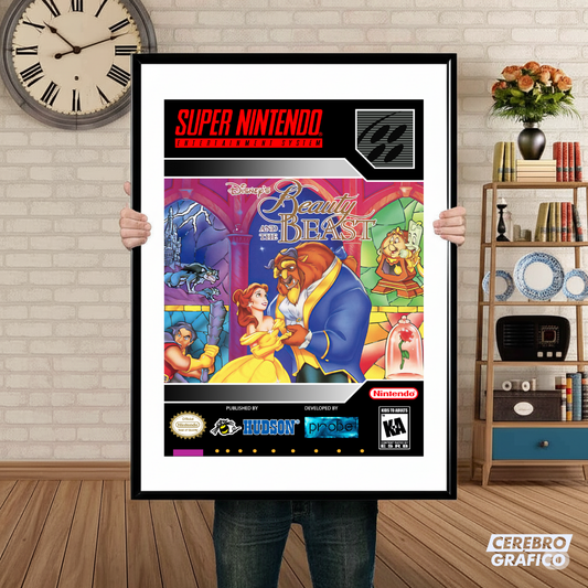 Cuadro SNES Beauty and the Beast