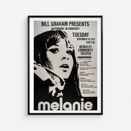 Cuadro Bill Graham Melanie