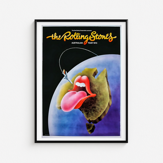 Cuadro The Rolling Stones Australian Tour 1973