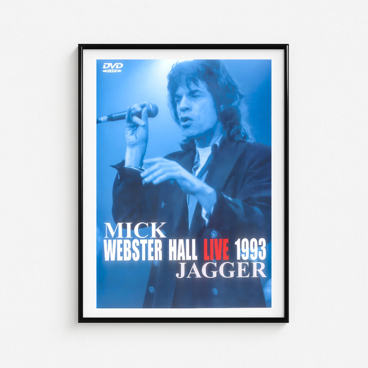 Cuadro Mick Jagger Webster Hall live 1993