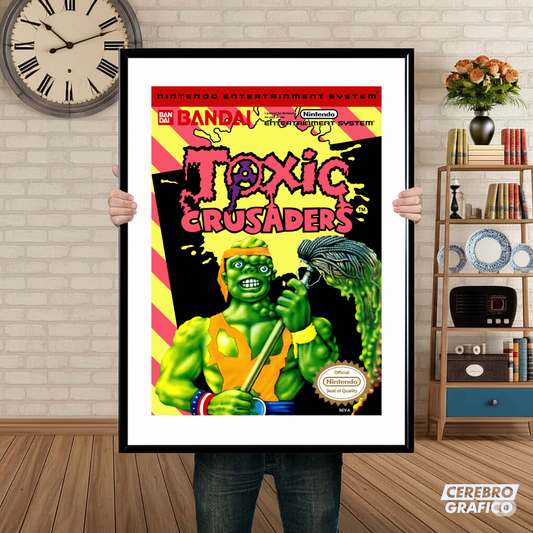 Cuadro Nintendo Toxic Crusaders
