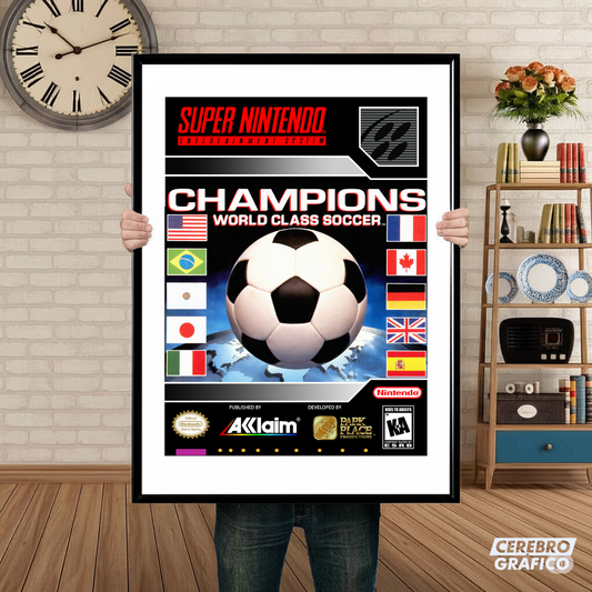 Cuadro SNES Champions World Class Soccer