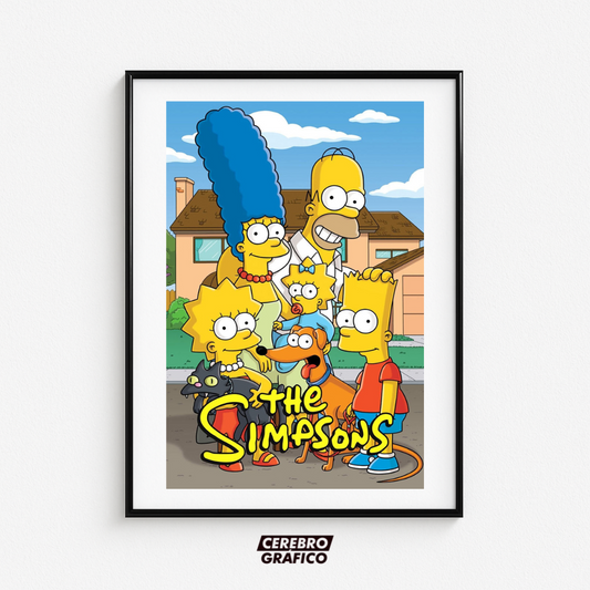 Cuadro Los Simpsons