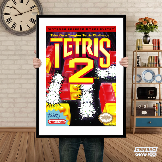 Cuadro Nintendo Tetris 2