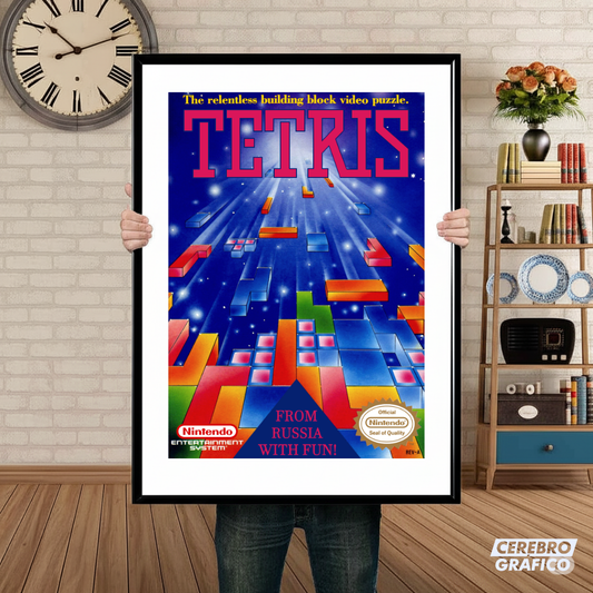 Cuadro Nintendo Tetris