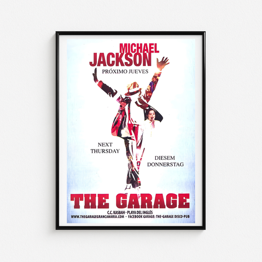 Cuadro Michael Jackson The Garage