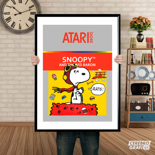 Cuadro ATARI Snoopy and The Red Baron