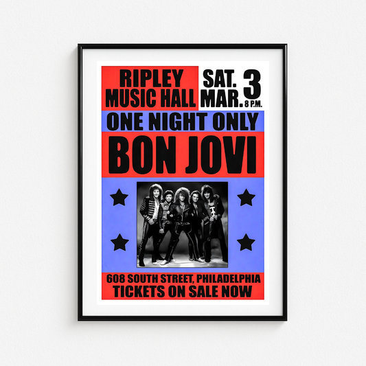 Cuadro Bon Jovi Ripley Music Hall
