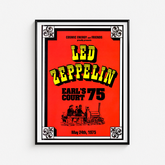 Cuadro Led Zepellin Earl's Court 75