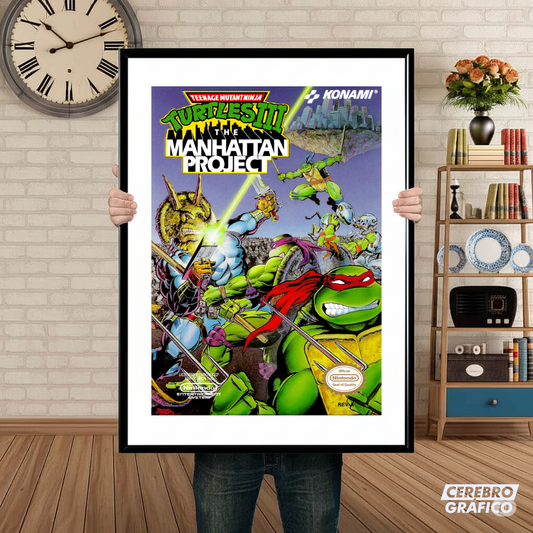 Cuadro Nintendo TMNT Manhattan