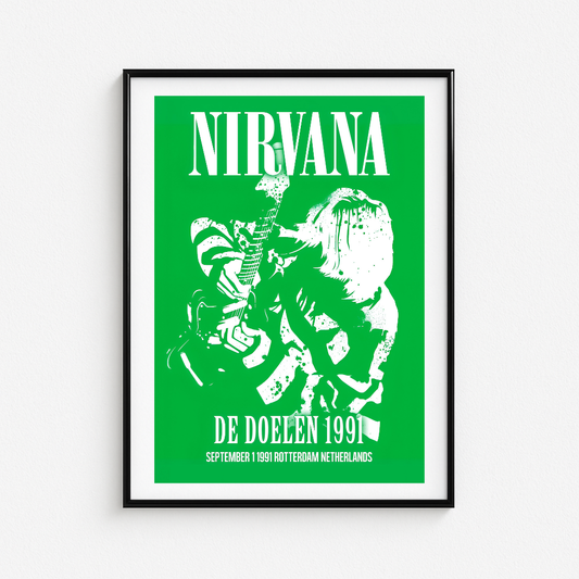 Cuadro Nirvana De Doelen 1991