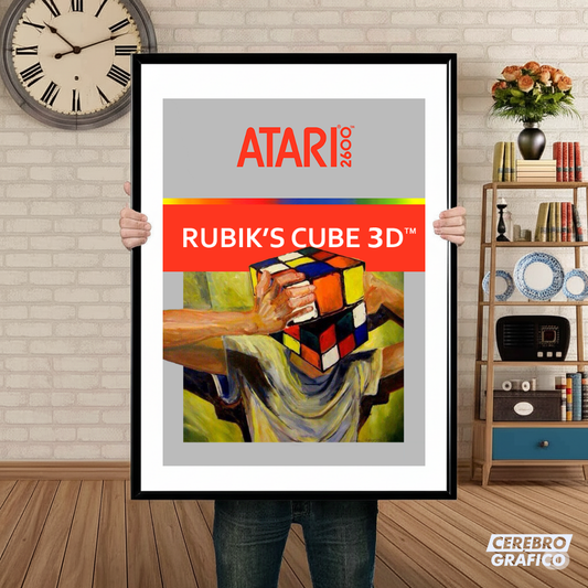 Cuadro ATARI Rubik's Cube 3D