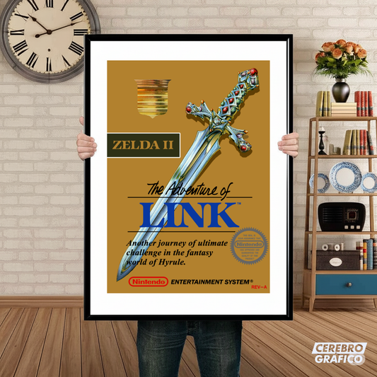 Cuadro Nintendo Zelda II