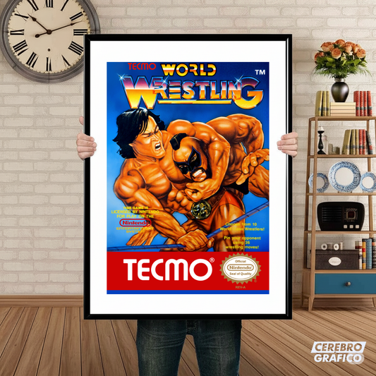Cuadro Nintendo World Wrestling