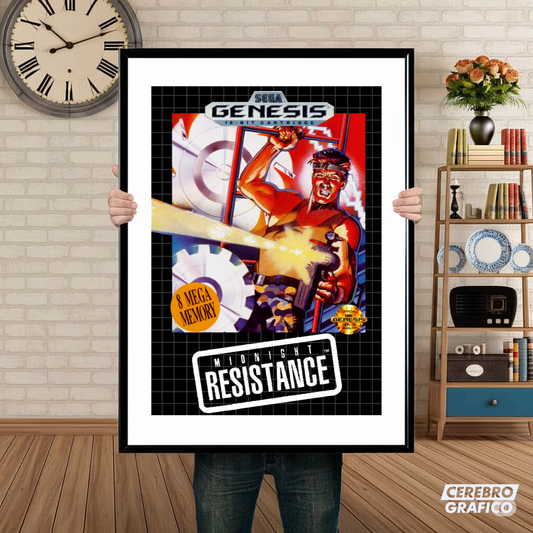 Cuadro SEGA Midnight Resistance