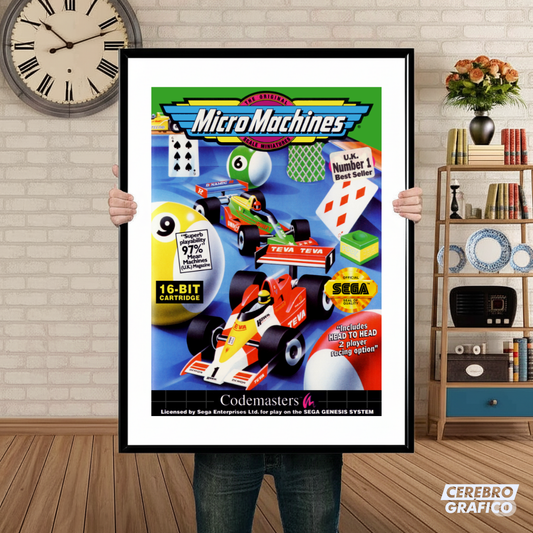 Cuadro SEGA Micromachines