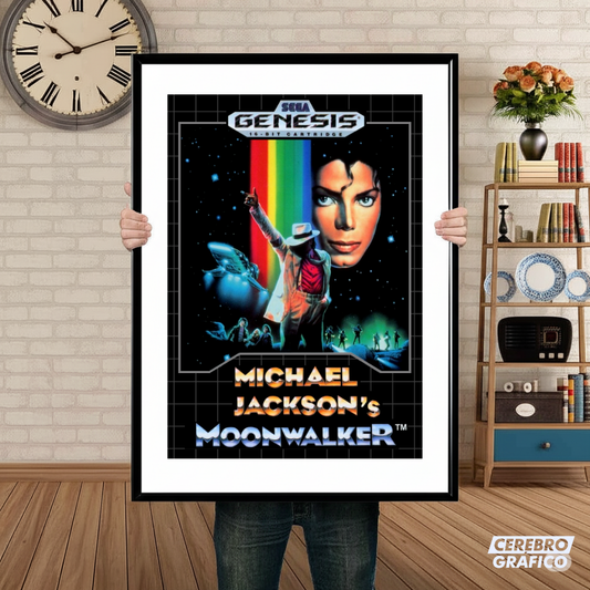 Cuadro SEGA Michael Jackson Moonwalker