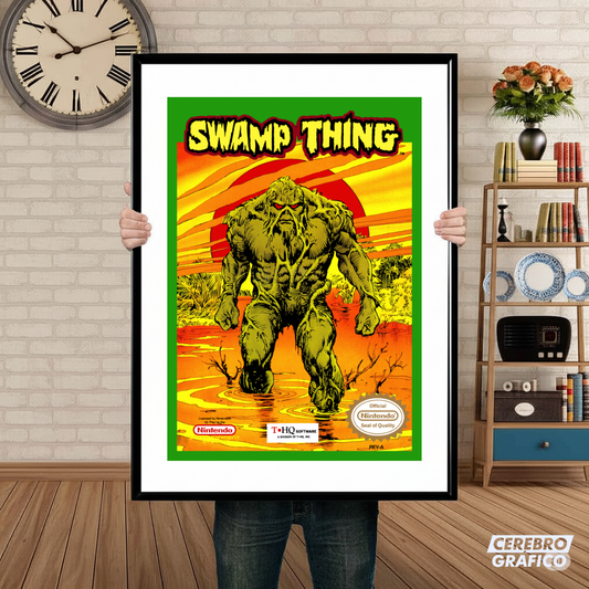 Cuadro Nintendo Swamp Thing