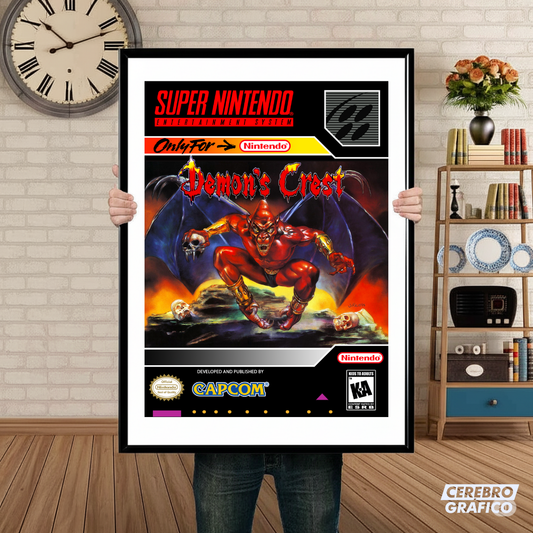 Cuadro SNES Demon's Crest