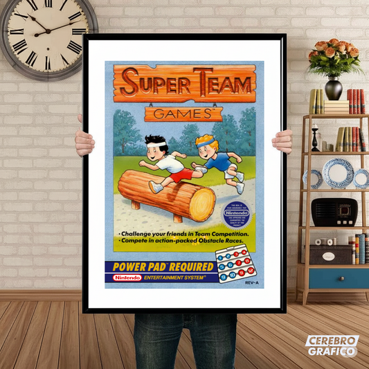 Cuadro Nintendo Super Team