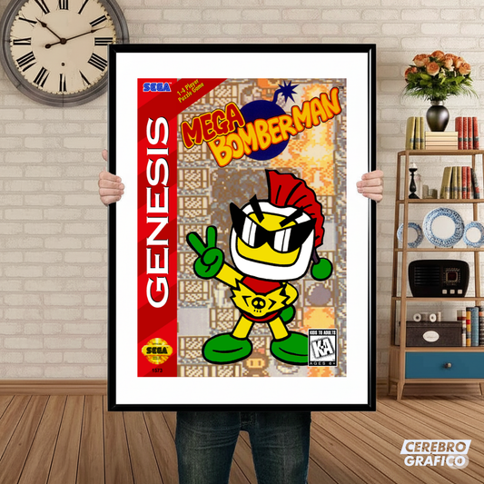 Cuadro SEGA Mega Bomberman