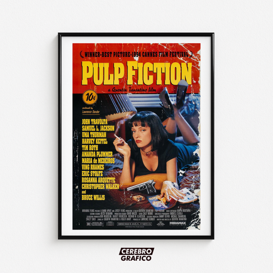 Cuadro Tiempos Violentos / Pulp Fiction